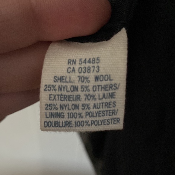 American Eagle size L wool blend pea coat - Picture 9 of 9